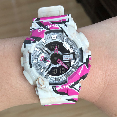 卡西欧40周年限量电子防水男手表