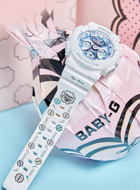 卡西欧BABY-G BA-130-7A2PRC/1A4/7A1/4A 珍宝珠联名款电子女手表