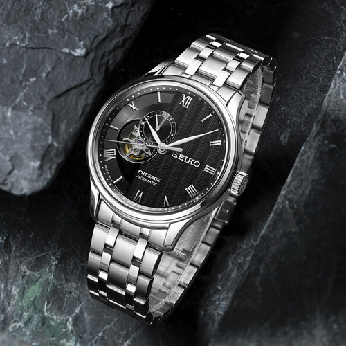SEIKO精工手表日本男表领航自动机械防水男士腕表 SSA377J1/379J1