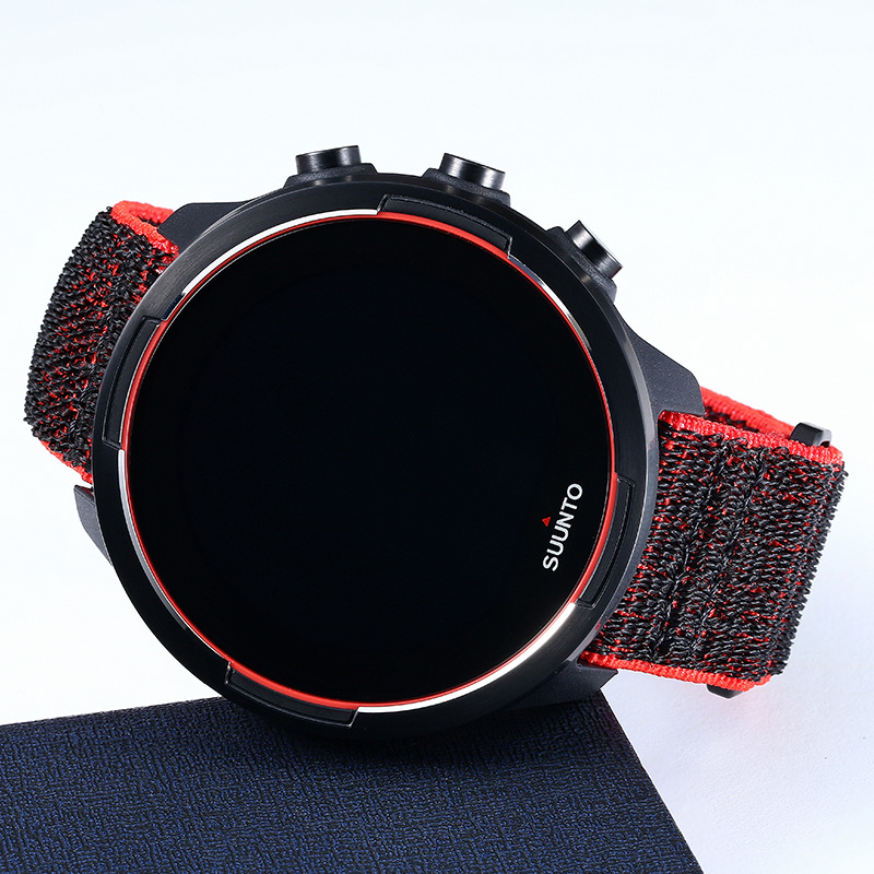 颂拓/SUUNTO 9松拓 BARO旗舰版气压户外钛合金男士腕表中国红礼盒