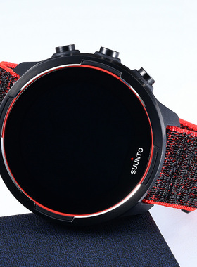 颂拓/SUUNTO 9松拓 BARO旗舰版气压户外钛合金男士腕表中国红礼盒