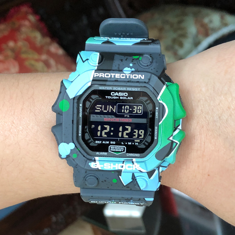 卡西欧G-SHOCK GX-56SS-1/GM-5600SS-1/5600-1/B/3电子运动男手表 手表 日韩腕表 原图主图