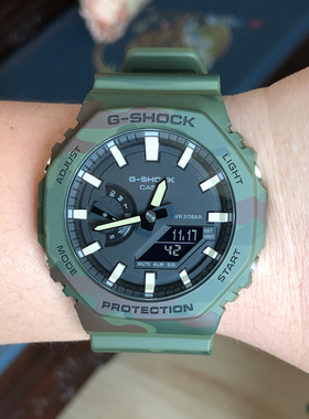 卡西欧手表 GAE-2100WE-3A/1A1/FR-5A/3A/VB-1A/4A/BP 电子男腕表