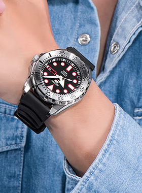 精工手表5号机芯日本原装 SRP601J1/647J1 自动机械防水男士腕表