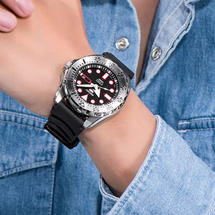 精工手表5号机芯日本原装 SRP601J1/647J1 自动机械防水男士腕表