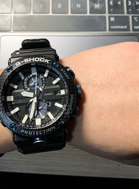 卡西欧手表G-SHOCK GWR-B1000-1A1/1A太阳能航空电波蓝牙男士腕表