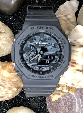 卡西欧手表 GA-2100CA-8A/1A1/FR-5A/1A3/VB-1A/1A4 电子男士腕表