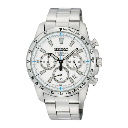 精工手表全国联保SSB025J1 SSB429P1多功能石英男表防水手表腕表