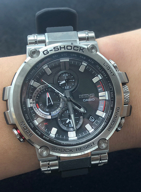 卡西欧手表 G-SHOCK MTG-B1000-1A/B/D/BD-1A 太阳能电波蓝牙男表