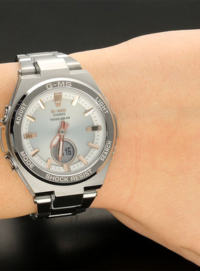 卡西欧手表 BABY-G MSG-S200D-7A/C/CG-5A/G-1A/4A太阳能运动女表