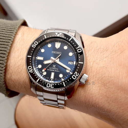 精工自动机械潜水防水男士腕表