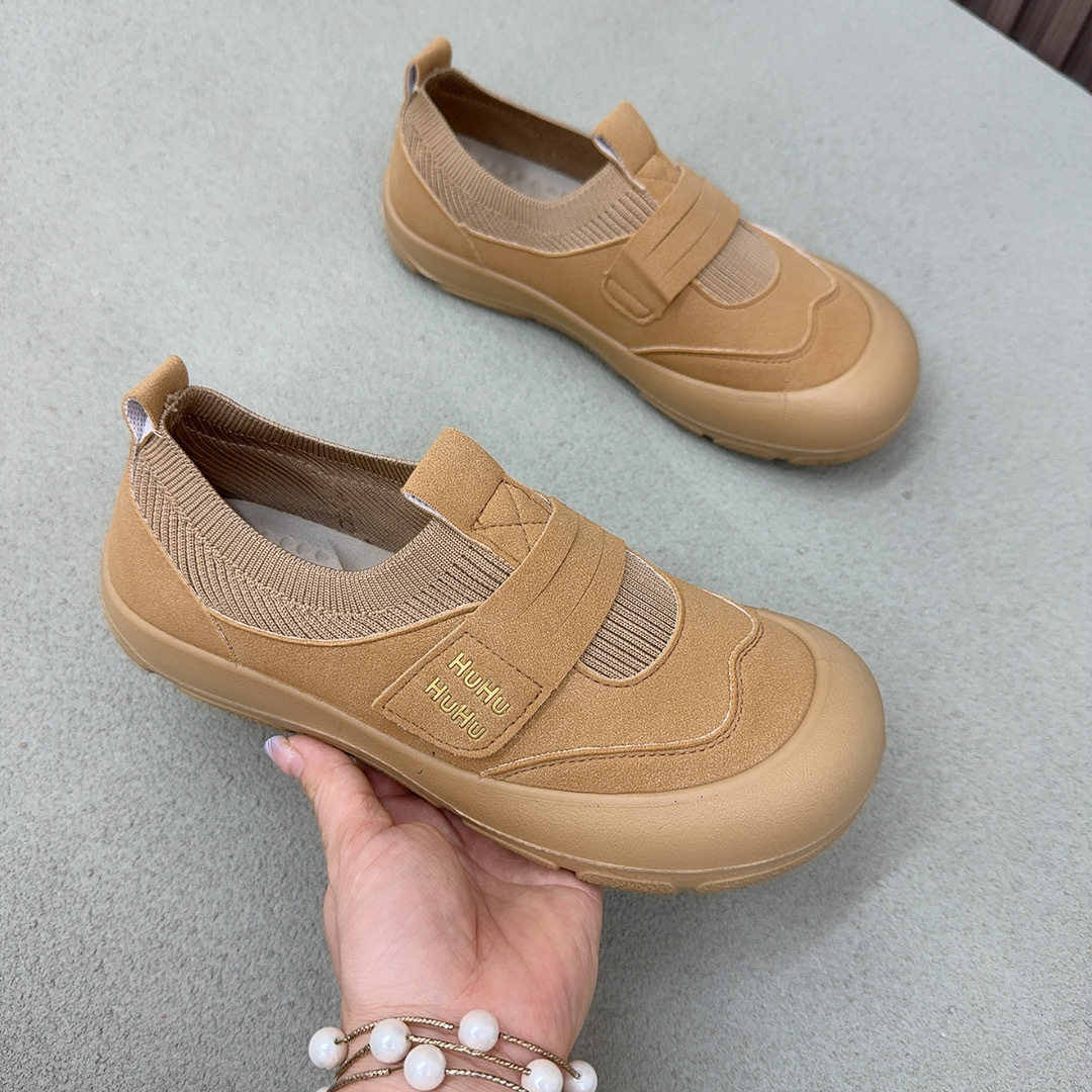 女鞋2026春秋新款百搭老北京女单鞋舒适防滑休闲鞋软底时尚妈妈鞋,女鞋,健步鞋,淘宝优惠券,粉丝福利购,淘宝优惠卷