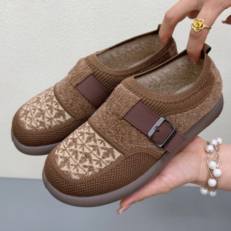 2025冬季新款雪地靴保暖勃肯鞋女老北京妈妈鞋棉鞋加绒加厚毛毛鞋,女鞋,棉鞋,淘宝优惠券,粉丝福利购,淘宝优惠卷