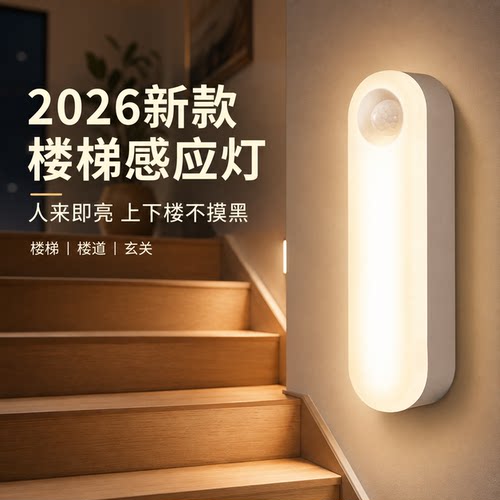 楼梯夜间自动亮灯上下安心