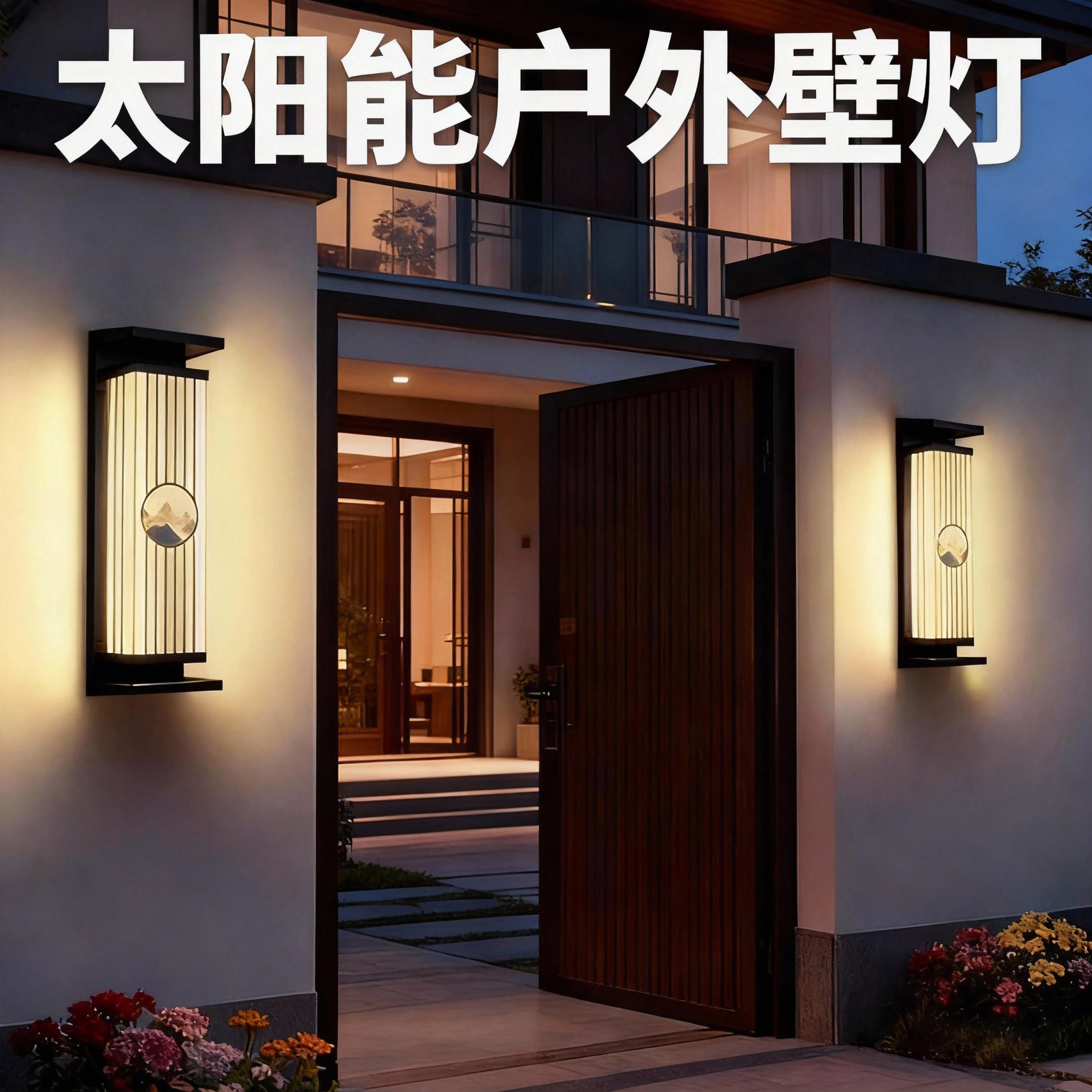 【国补至高15%】太阳能户外壁灯