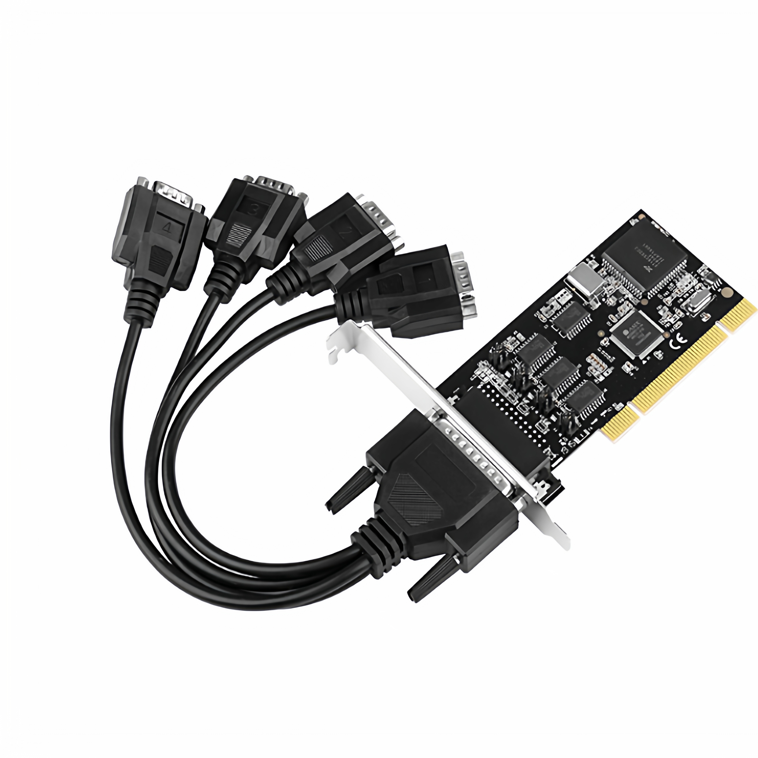 MOGE魔羯MC1364PCI转四串口