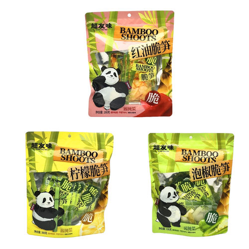 超友味柠檬红油泡椒脆笋即食
