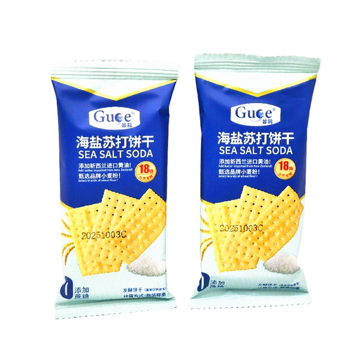 谷鸽海盐苏打饼干500g独立小包装
