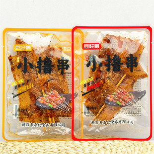 豆好景小撸串黑鸭味香辣味500g小包装称重辣条串串麻辣小吃 包邮