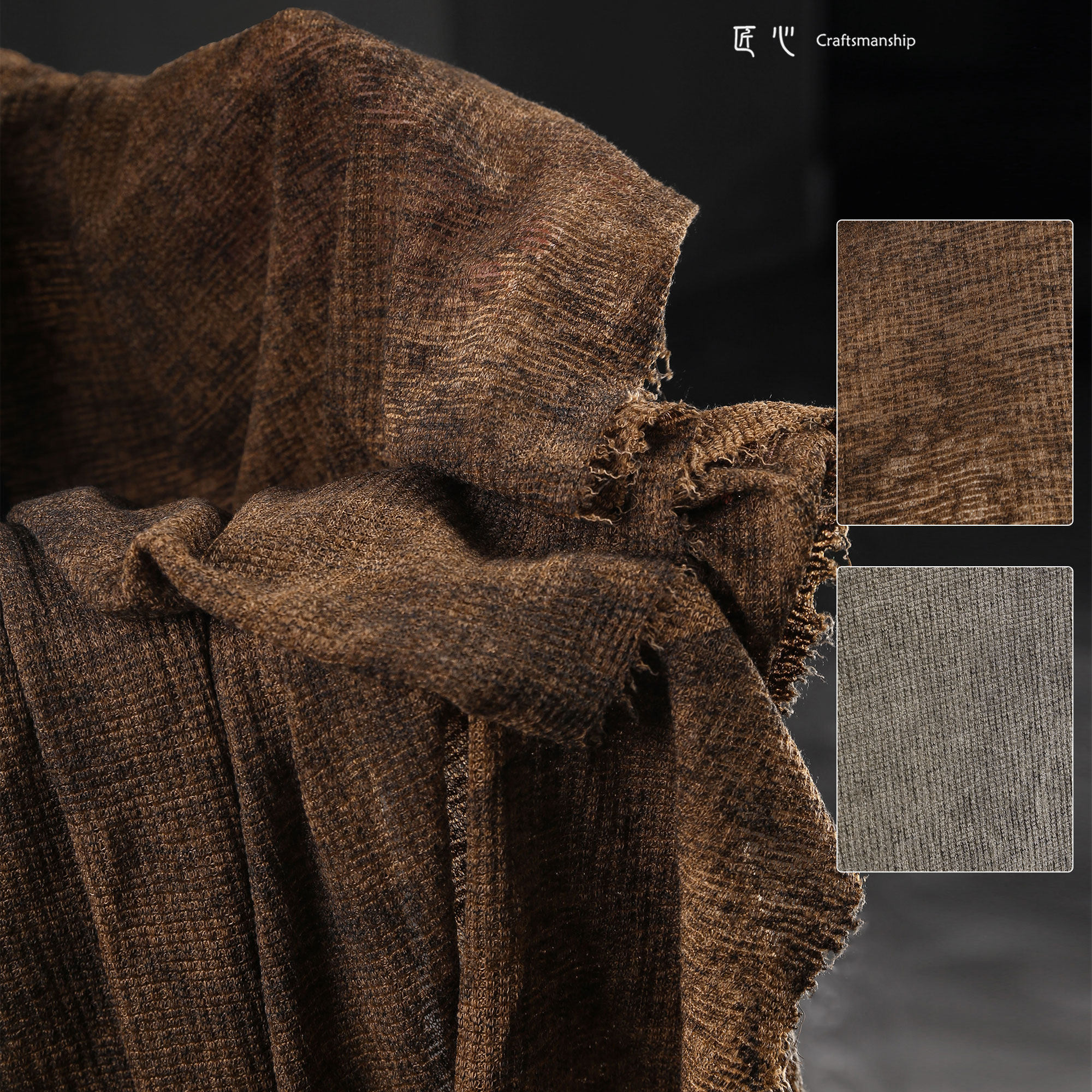 复古禅意做旧斑驳肌理薄针织布料 创意弹力打底衫diy服装设计面料,居家布艺,海绵垫/布料/面料/手工diy,淘宝优惠券,粉丝福利购,淘宝优惠卷