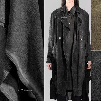 匠心设计师面料棉麻服装设计师布