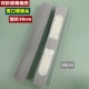 宽口对折胶棉拖把替换头38cm胶拖吸水头宽槽宽卡扣清洁头配件 包邮