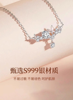 DESIWCEN德斯琛新款银尊繁星蝴
