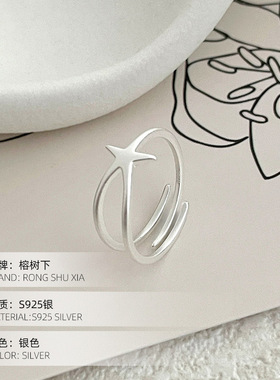 DESIWCEN德斯琛新款S925银哑光