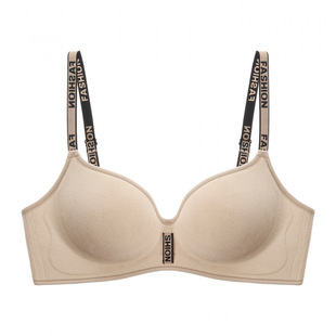 法拉绒冬季 女聚拢透气女性V型文胸保暖秋冬小胸显大内衣加绒加厚