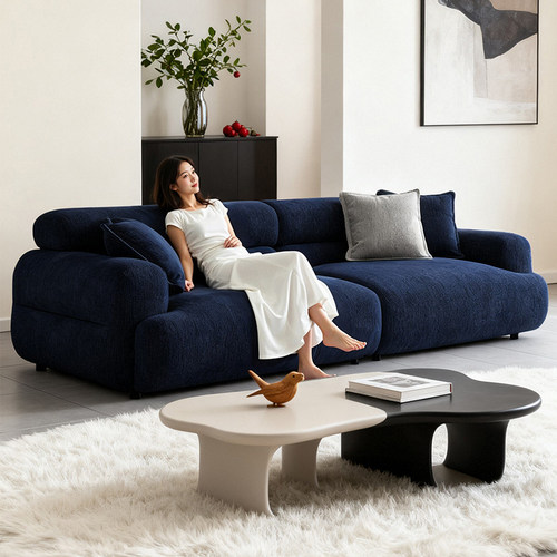 Valley山谷雪尼尔绒布艺沙发