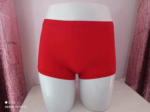 男女共穿内裤裸感透明无遮挡性感运动纯色提臀平角裤通穿共用中腰