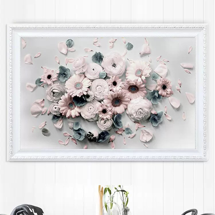 5d钻石画满钻客厅现代卧室床头画简单贴钻十字绣植物花卉花朵圆钻,居家布艺,钻石绣,淘宝优惠券,粉丝福利购,淘宝优惠卷