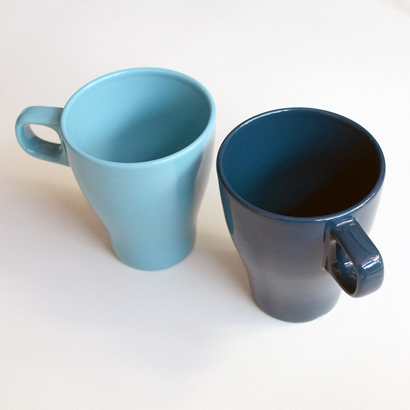 宜家法格里克杯子水杯咖啡杯刷牙杯陶瓷杯喝水杯马克杯茶水牛奶杯