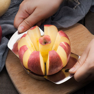 304不锈钢苹果切分瓣切片器多功能切水果神器切瓜分割切割去核器