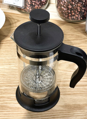 宜家咖啡壶/茶壶玻璃不锈钢滤网