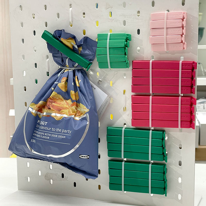 宜家贝瓦拉封口夹子保鲜塑封小号