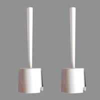 Ikea Bormon Toilet brush set, bathroom toilet cleaning brush, toilet cleaning brush with seat thumbnail 3