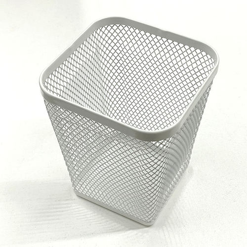 宜家国内代购铁艺金属白色笔筒