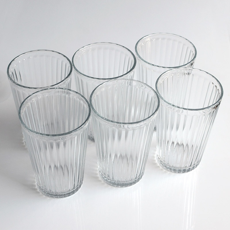 宜家国内代购瓦达恩钢化玻璃水杯