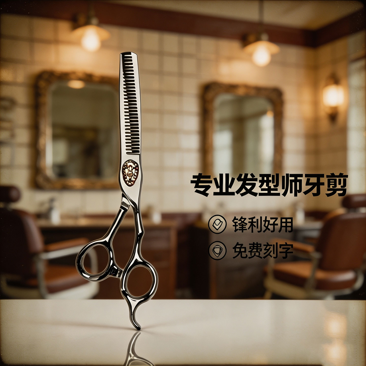 牙剪碎发打薄专业理发剪刀理发店专用美发剪工具全套美发剪发平剪