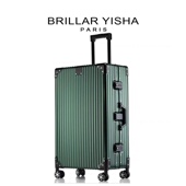 抗压商务行李箱男女拉杆箱万向轮密码 法国Brillar Yisha 旅行箱