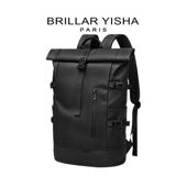 法国Brillar Yisha轻便双肩包男通勤背包大容量户外旅行电脑包