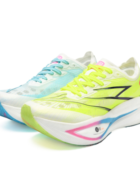 ONOD全掌真碳板跑鞋超轻软底减震透气网面运动鞋青少年学生跑步鞋