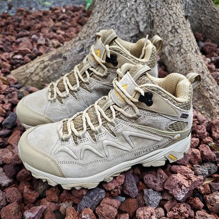 悍途高帮登山鞋男春秋防撞营地户外运动鞋休闲耐磨徒步鞋子3520