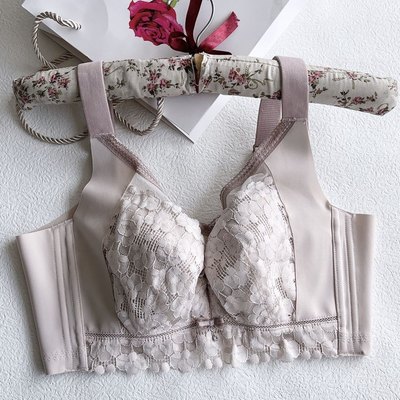 正品玉姿一族7796文胸C杯薄款全包聚拢全罩杯大胸显小内衣文胸