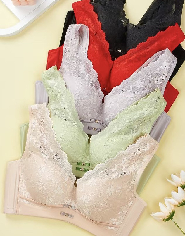 玉姿一族7825C杯文胸薄款聚拢防下垂收副乳无钢圈调整型文胸