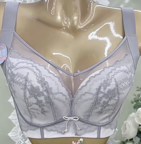调整型玉姿一族内衣女7940薄C杯软钢圈上托大胸五排扣收副乳文胸