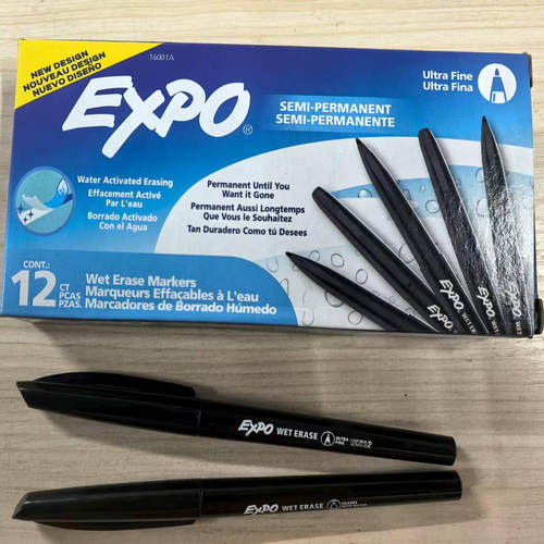 EXPO三福水溶性记号笔可水溶水洗