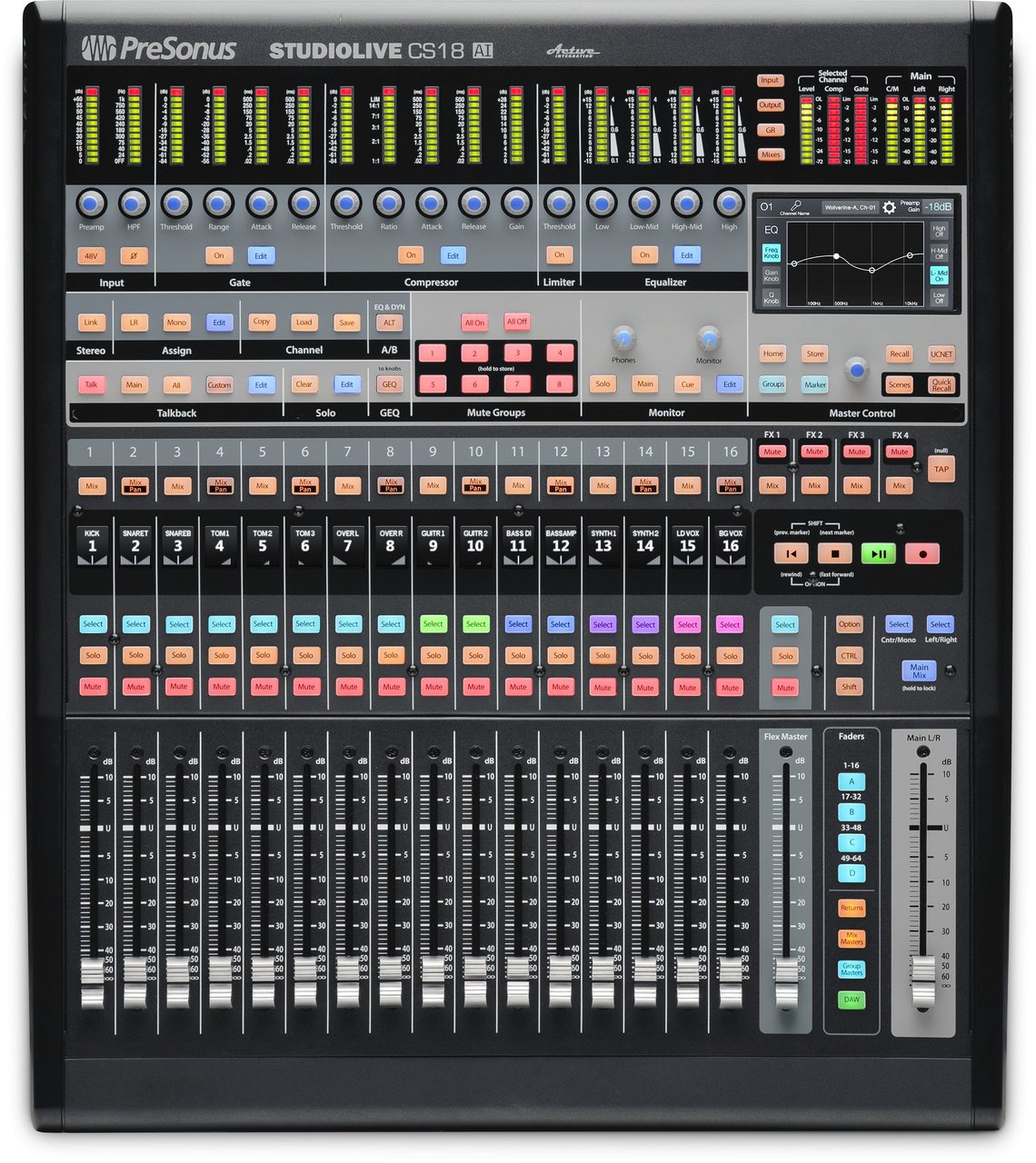 总代行货Presonus StudioLive CS18AI 数字现场调音台数字调音台
