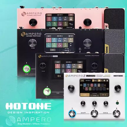 Hotone Ampero one Stomp II mini Stage电吉他综合效果器2代贝斯